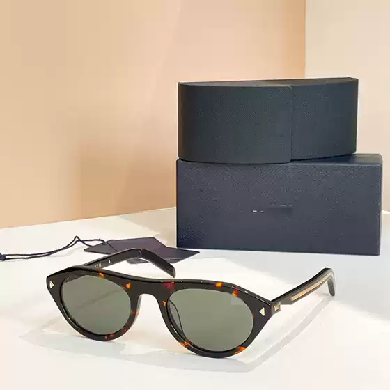P Brand New Sunglasses, Ins European and American Style, Celebrity-Inspired, Sprb15, Unique Acetate Sunglasses for Men and Women