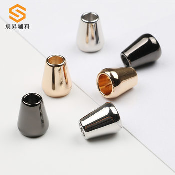 Metal Horn Bell Zinc Alloy Down Jacket Cap Rope Buckle Rope Buckle Waist Elasticity Adjustment Buttons