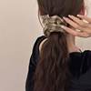 Autumn and Winter Hair Accessories New Plaid Retro Plaid Hair Band Preppy Ball Hair Headdress Daily Hair Rope K-Style