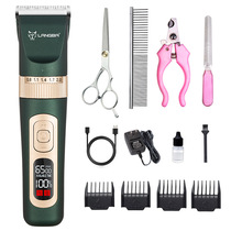 Manufacturer sells cross-border pet hair clippers rechargeable kitty hairdryers pooch electric push cut pets shawler