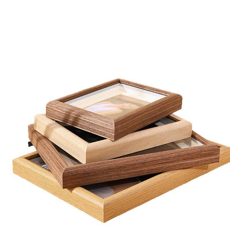 Hollow Photo Frame Custom Specimen Frame Three-Dimensional Cut Out Table 67inch 8inch Wooden Decorative Picture Frame Ornaments Wholesale