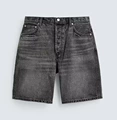 Medium gray shorts without frayed edges