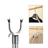 Clothes Drying Rod with Extendable Fork, Retractable Clothes Fork Rod for Home Balcony, Stainless Steel Clothes Drying Rod