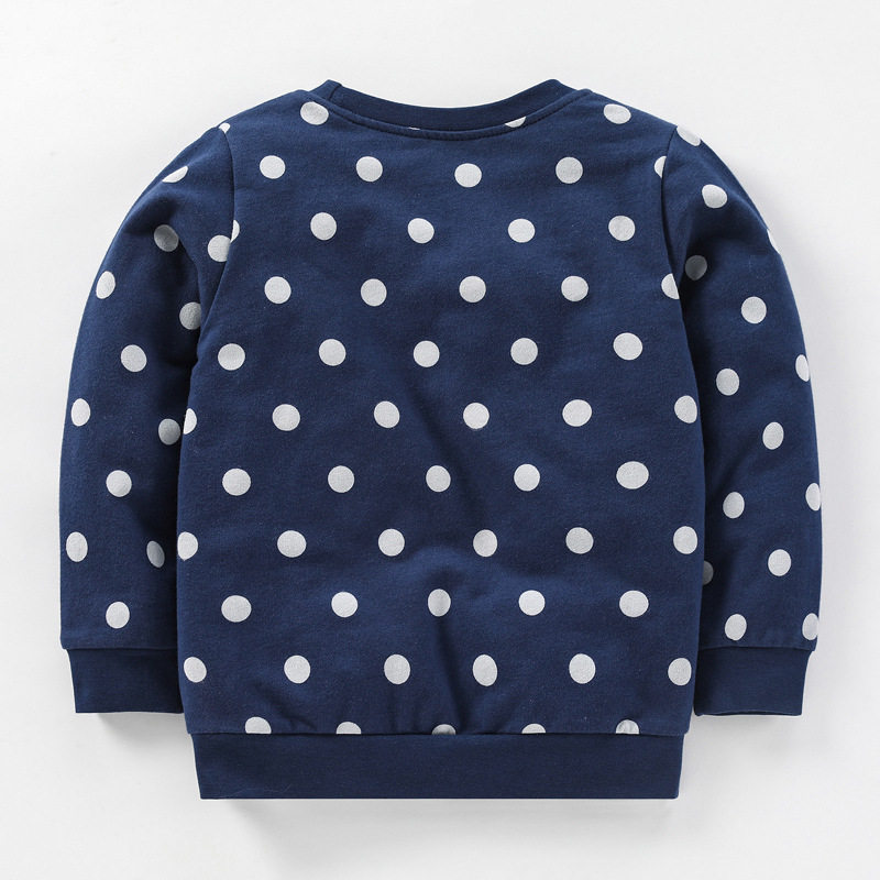 Custom-made, Kids' Hoodie, Children's Clothing Hoodie, New Autumn Knitted Embroidered Long-sleeve Girls' Hoodie