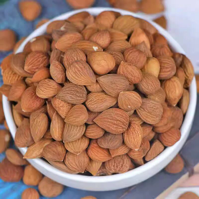 Medicinal Bitter Almonds 500g Wild Mountain Almonds New Arrival Almonds Chinese Medicinal Materials Northern Almonds Edible Bitter Almonds