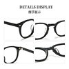Gg6010F Retro Literary High-End Round Frame Acetate Frame Fashionable Versatile Glasses Frame Danyang Glasses Wholesale