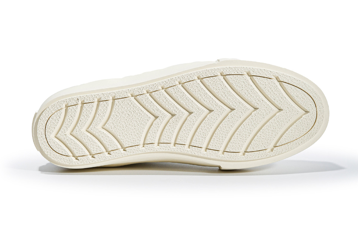 Giày sneaker nam da thật đế dày kiểu Âu phong cách tối giản — Màu đen, Màu trắng
