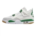 AJ4 Green White