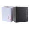 Wholesale Square Crocodile Pattern Heaven and Earth Cover Watch Box Litchi Pattern Watch Box Display Gift in stock