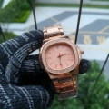 Patek hand grenade frosted case rose gold