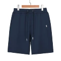 Cotton shorts - navy/white