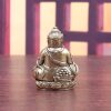 Antique-Style Brass Fortune God Home Office Ornament Crafts Vintage Bronze Creative Small Decoration