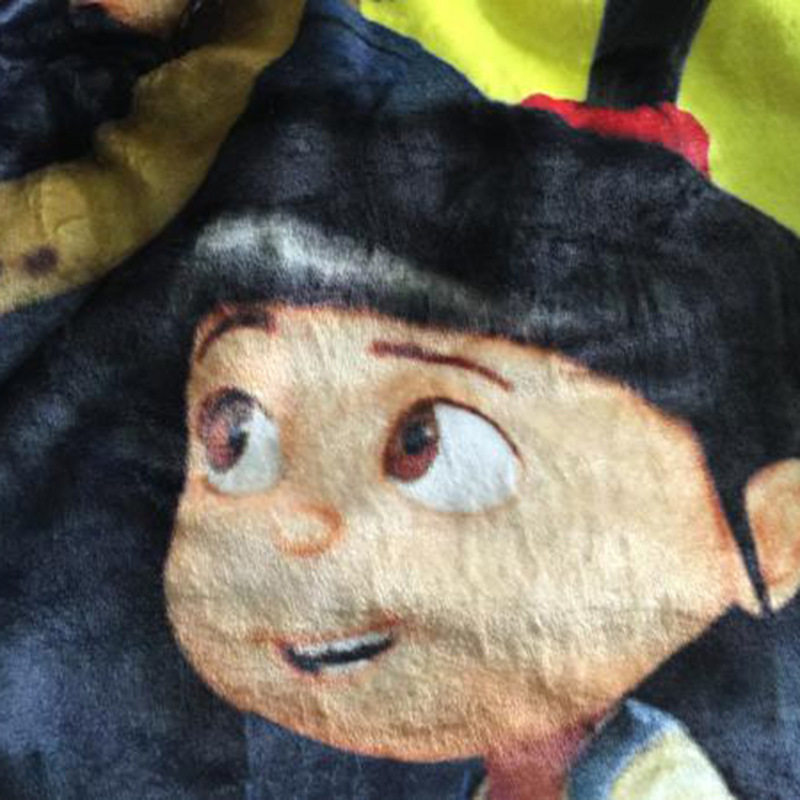 Flannel Blanket Custom-Made Air-Conditioned Quilt Children's Bed Sheets Cartoon Nap Cover Blanket Cross-Border Printing