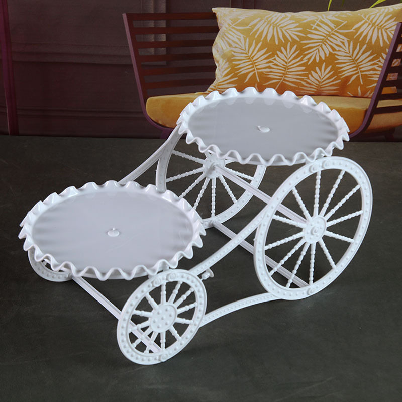 Cross-border Halloween Wedding Banquet Birthday Dessert Table Cake Rack Ornaments Multi-layer Living Room Snack Plate Snack Plate Fruit Plate