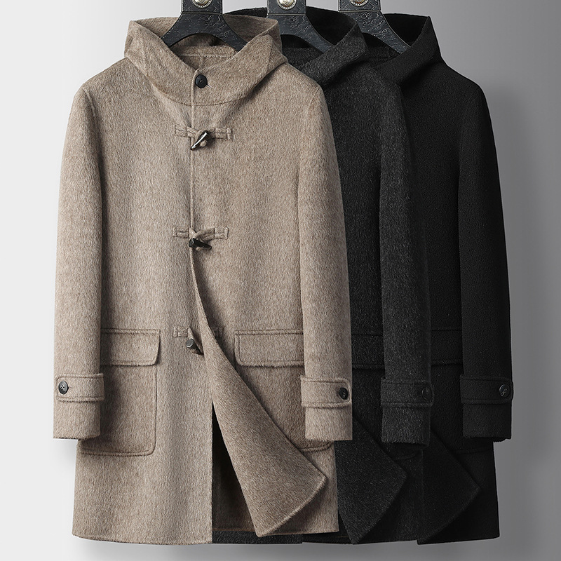 Áo Khoác Nam Mũ Liền Hàng Mùa Xuân Thu Đông