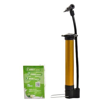 Glue-free bicycle high-pressure portable mini pump battery electric car Mountain bike motorcycle basketball pump