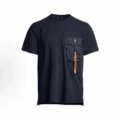 Skydiving short sleeve navy blue