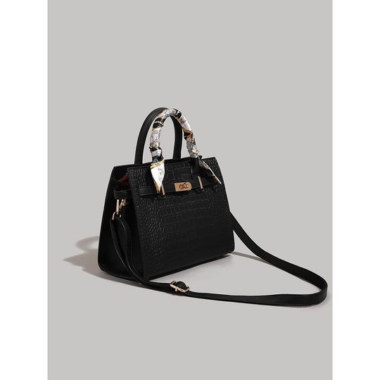 Mother's Day Gift High-end Sense Crocodile Pattern Portable Tote Bag Women's 2025 New Fashion All-match Gift Bag