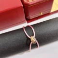Pink (seamed tricolor ring)