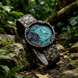 GUOU Guou watch личностные спортивные многофункциональные кварцевые часы с большим циферблатом для студентов унисекс, красивые молодежные трендовые кварцевые часы