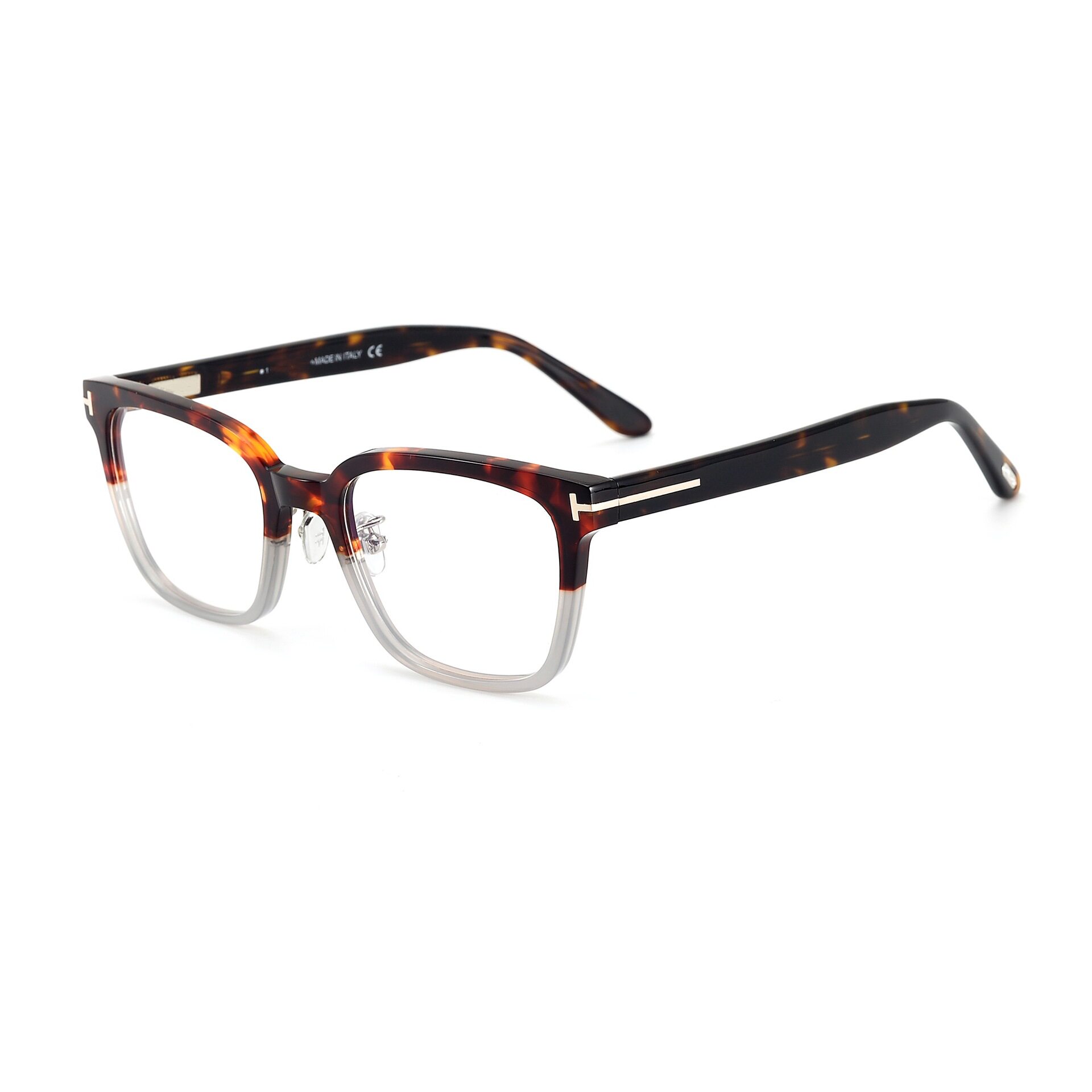 New Tem Ford Tem Ford myopia frame big face square slim casual optical mirror TF5859