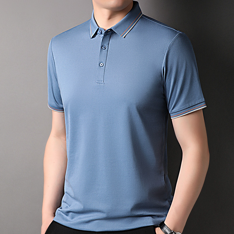 (Mới) Mã B7937 Giá 510K: Áo Thun Nam Torean Ngắn Tay Hàng Mùa Hè Kín Cổ Thời Trang Nam Chất Liệu Lụa Tơ Tằm G01 Sản Phẩm Mới, (Miễn Phí Vận Chuyển Toàn Quốc).