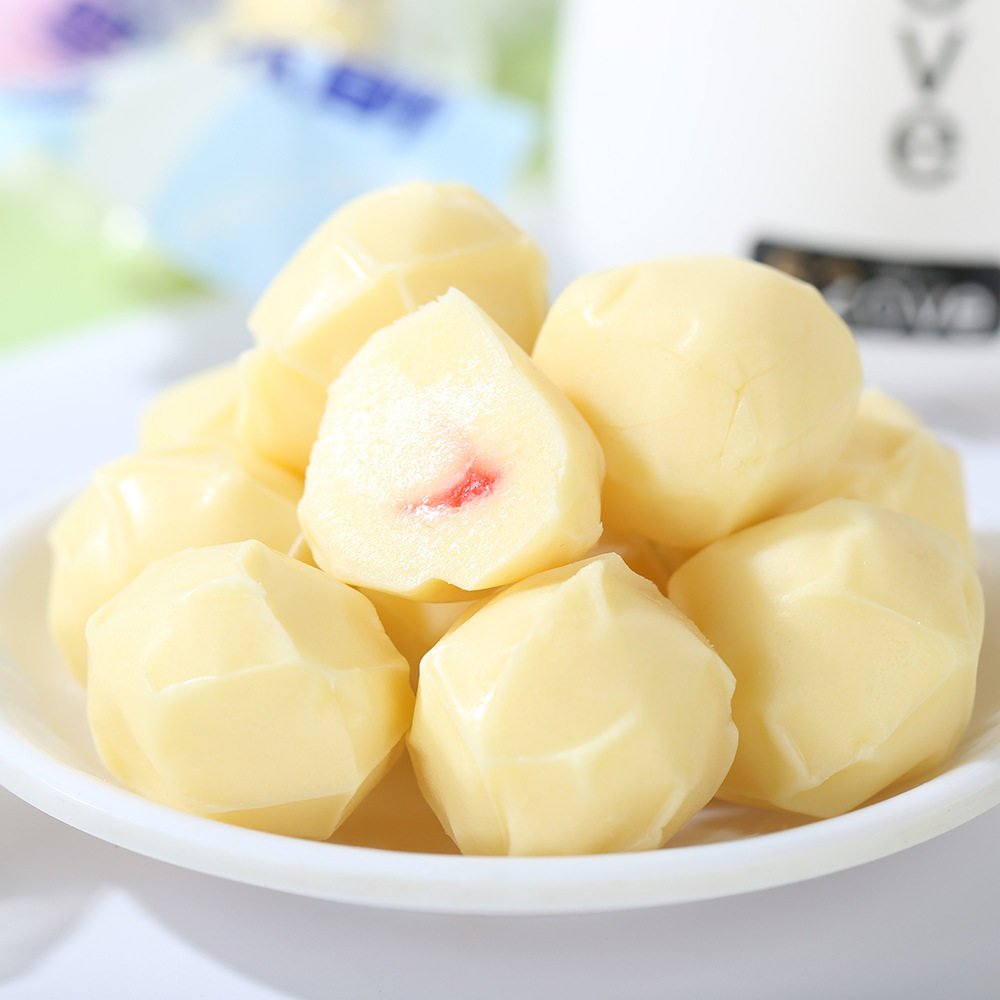 Totem Ranch Pulp Yogurt Inner Mongolia Cheese Pulp Strawberry Sandwich Milk Pimples Independent Packaging