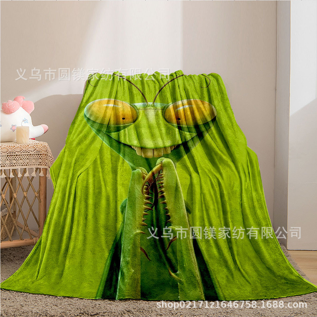 Modern Casual Casual Animal Pattern Printed Four Seasons Casual Flannel Blanket, Lunch Break Blanket, Air Conditioning Blanket