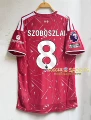 2627 liverpool home customized no. 8 star + league armband
