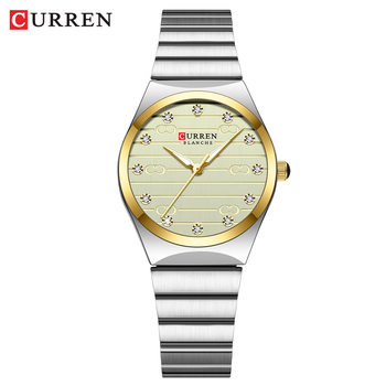 Curren/Crane 9110 Women's Watch Fashion Women's Watch Casual Steel Band Watch Foreign Trade Watch