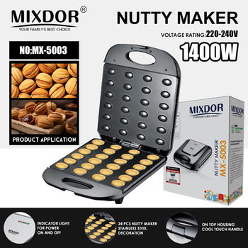 Cross-Border Mixodr Small Household Nut Machine Multifunctional Baking Frying Pan Hazelnut Cake Homemade Dried Fruit Machine