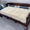 Single Mattress Bay Window Mat Fur Integrated Pure Wool Goatskin Sofa Cushion