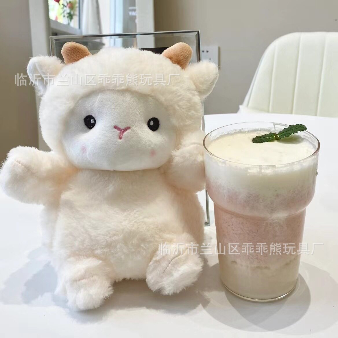 毛绒玩具八寸抓机娃娃毛绒公仔婚庆抛洒地推摆摊活动跨境玩偶批发