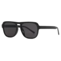 Black frame, gray lens