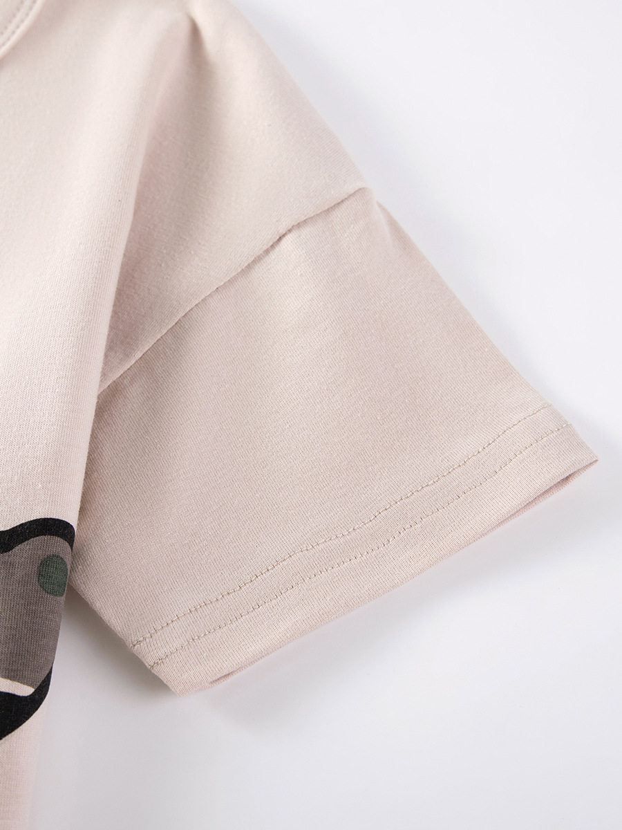 Custom-made Cartoon Kids' T-shirt, Summer Short-sleeve Children's Clothing, Cotton Boys' Top, Kids' T-shirt