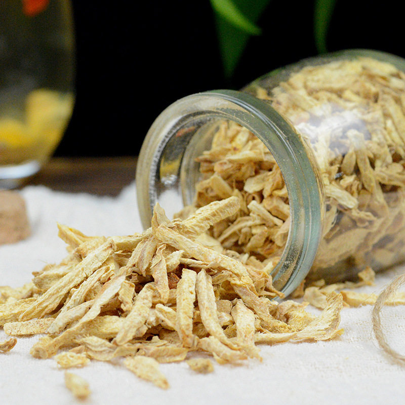 Dried Ginger Shreds for Tea 500g, Edible Ginger Strips, Dried Ginger Slices, Ginger Tea for Brewing with Longan Tea