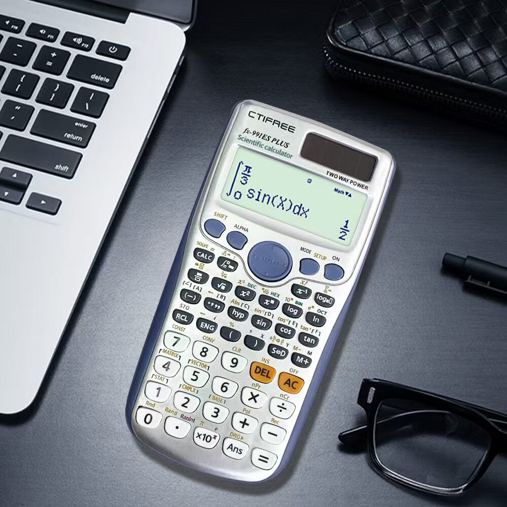 跨境fx991esplus2nd函数计算器学生科学计算器矩阵复数解方程logo
