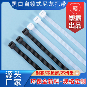 Nylon Cable Ties Are Cold-Resistant and High-Strength Nylon Cable Ties for Bundling and Organizing Wires, 4X200 Cable Ties Are Cold-Resistant Nylon Cable Ties