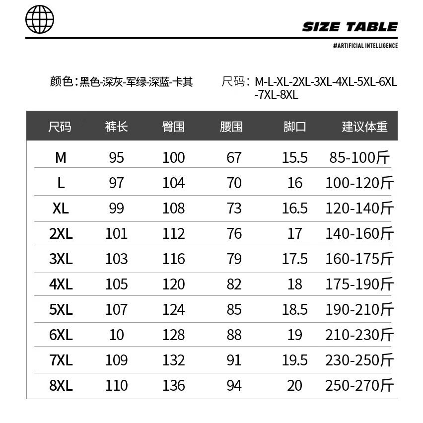 精致格大码夏季冰丝裤男运动裤高弹速干休闲裤直筒户外透气空调裤