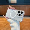 For Apple 15magsafe magnetic phone case iPhone 14 Pro MAX transparent tail-free protective case