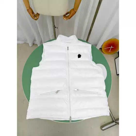 Mengjia 2026 Autumn and Winter New Product Mengkou Citala Series New Diagonal Zipper Small Stand Collar down Vest
