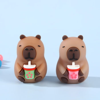 Cute and Cute Capibala-Shaped Eraser for Primary and Secondary School Students to Draw, Write and Correct Less Crumbs Stationery Eraser