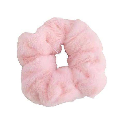 Plush Scrunchie Fairy Autumn and Winter New Sweet Hair Tie for Women Simple Versatile Girl Bun Hair Accessory Wholesale
