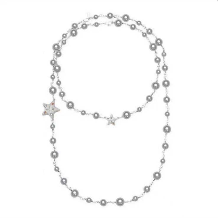 Trendy Y2K Layered Star Clavicle Necklace with Unique Design and Niche Accessories