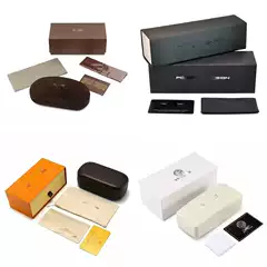 Original Wholesale New Sunglasses Box Original Replica Brand Glasses Box 25 New Fashion High-End Sunglasses Box