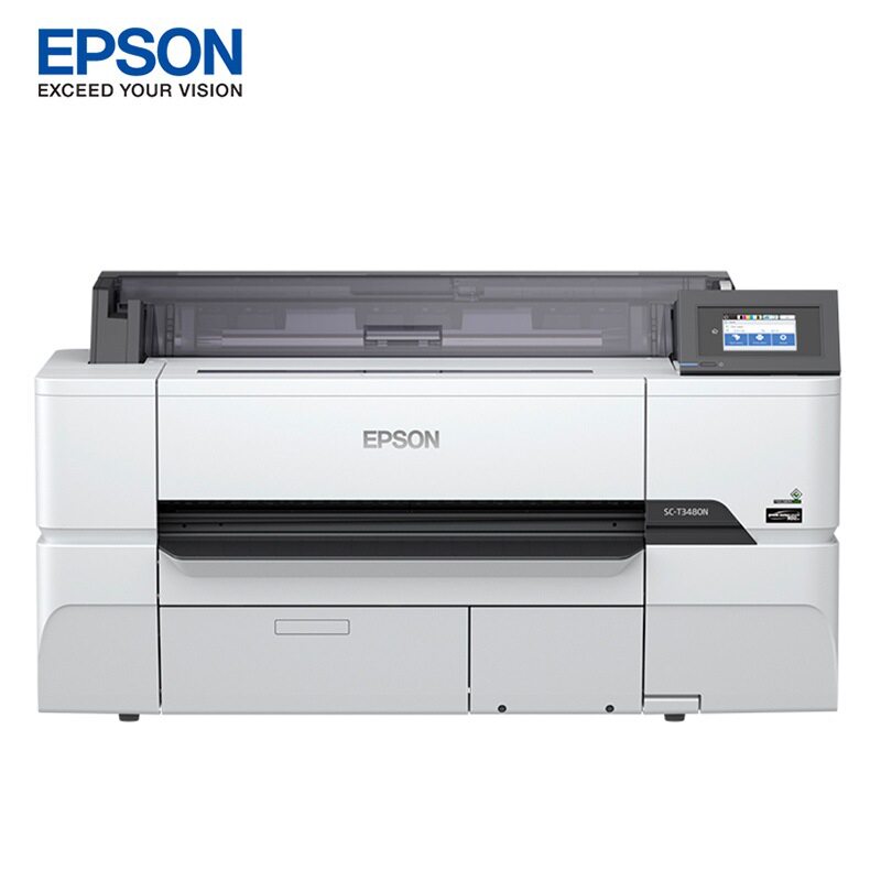 T3480N A1+ 24-inch CAD engineering blueprint Epson color picture plotter