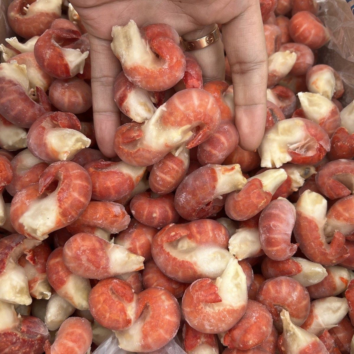 Fresh Frozen Crayfish Tails Without Ice, Large Spicy Whole Box for Catering and Wholesale Shrimp Balls