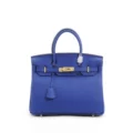 Electric blue 25cm (with long shoulder strap)