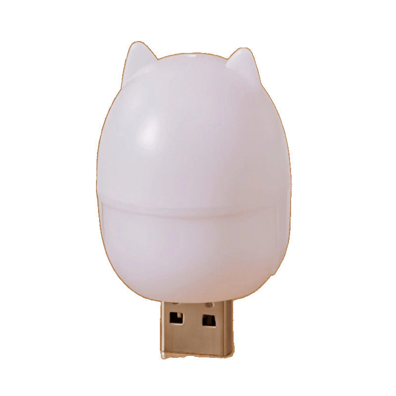 New Plug-In Night Light with Switch, Warm and Cold Color, Living Room, Bedroom, Sleeping Bedside Lamp, Manufacturer Wholesale Street Stall