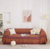 Ethnic-style Geometric Fashion Double-sided Blanket Non-slip Fashion Pastoral Knitted Sofa Towel Nordic Fashion Thread Blanket